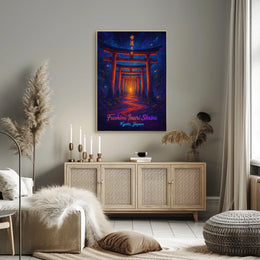 Fushimi Inari Shrine Kyoto, Japan Poster
