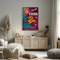 Fly China Wander in Color Poster