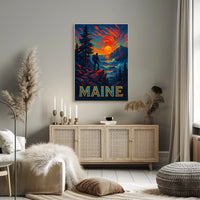 Maine Adventure Poster