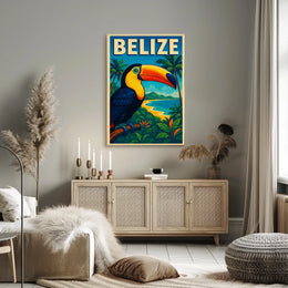 Belize Tropical Paradise Poster