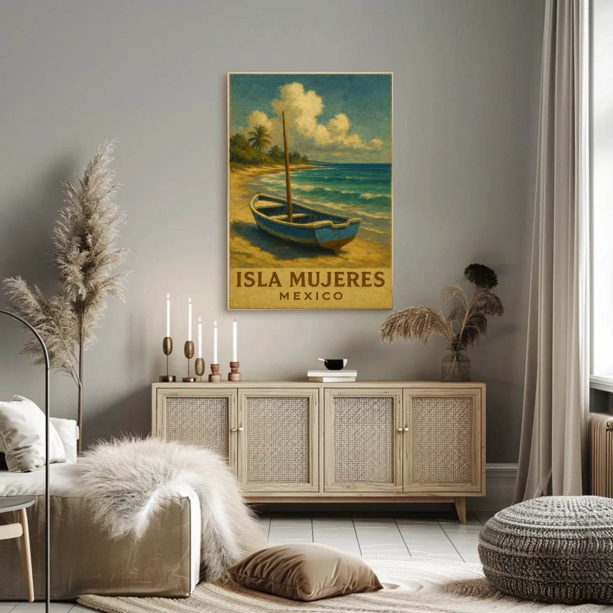 Isla Mujeres Mexico Poster