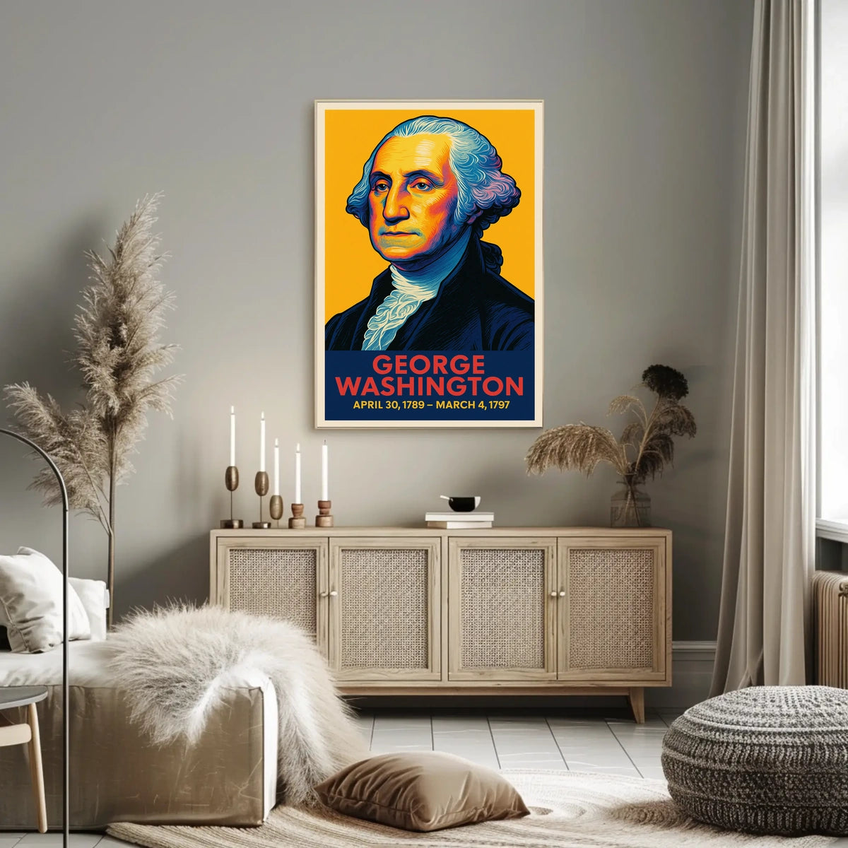 George Washington 1St President Poster