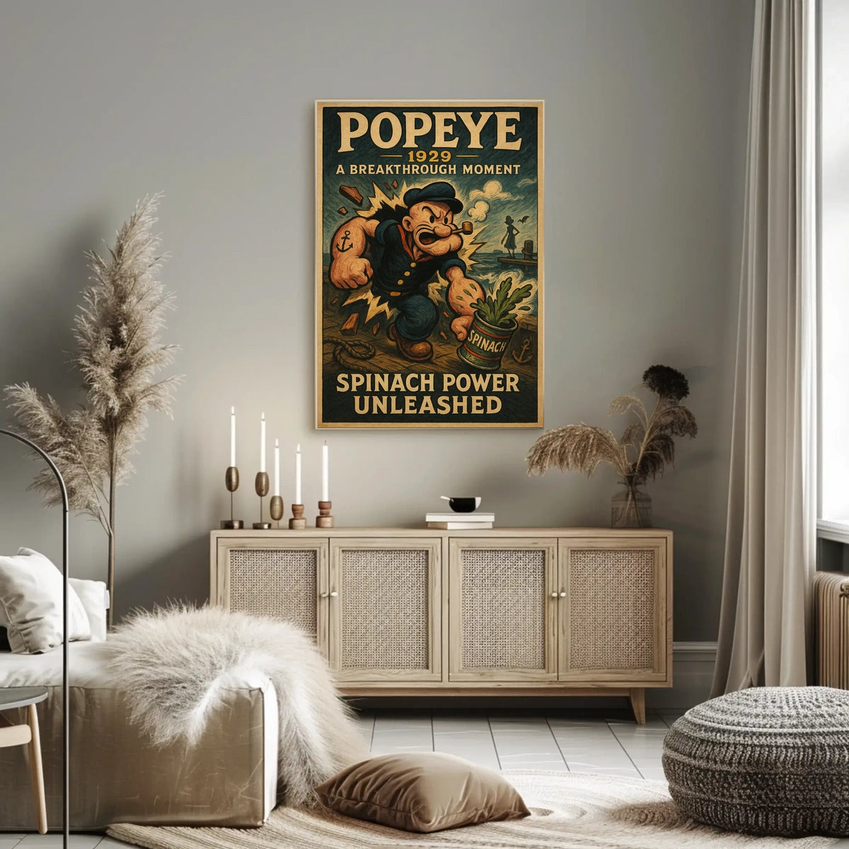 Popeye 1929 Art Poster POP-156