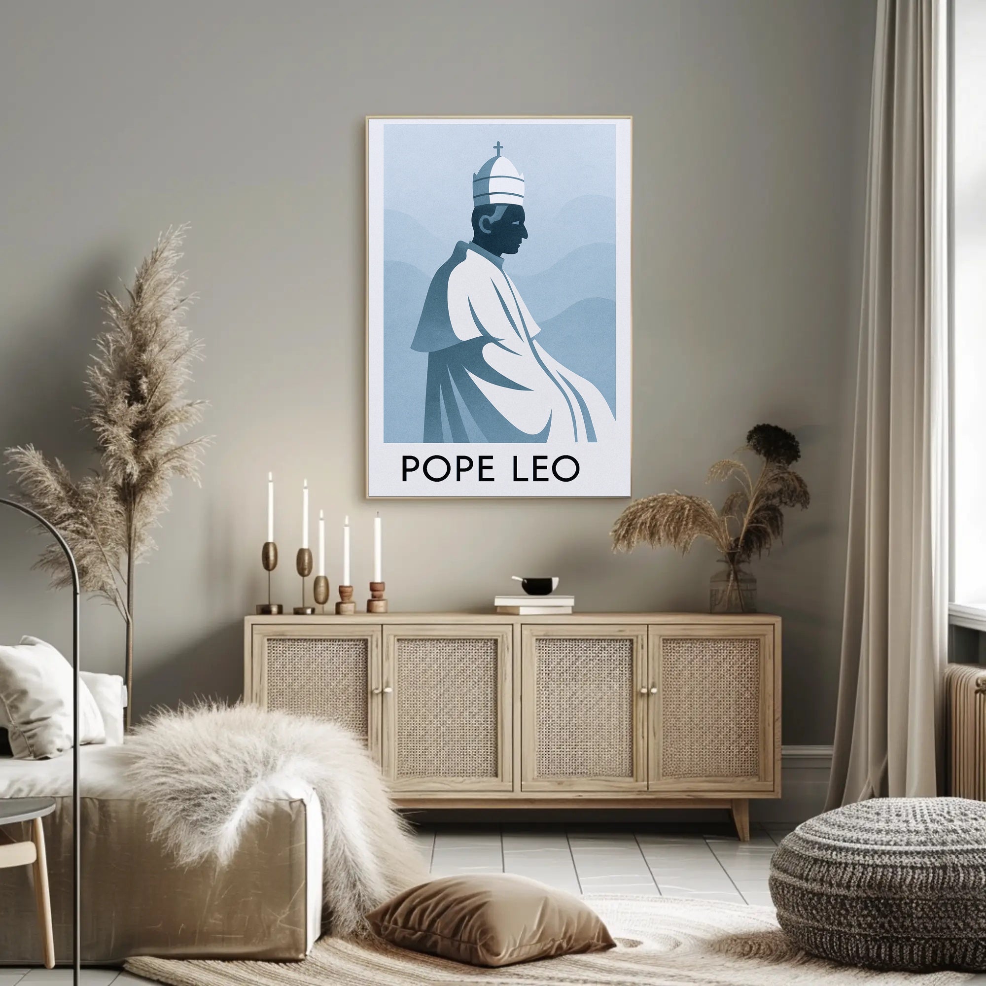 Pope Leo Poster PosterGoat