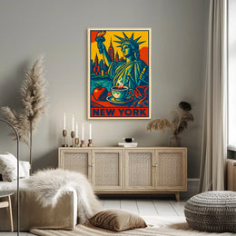 New York Iconic Imagery Poster