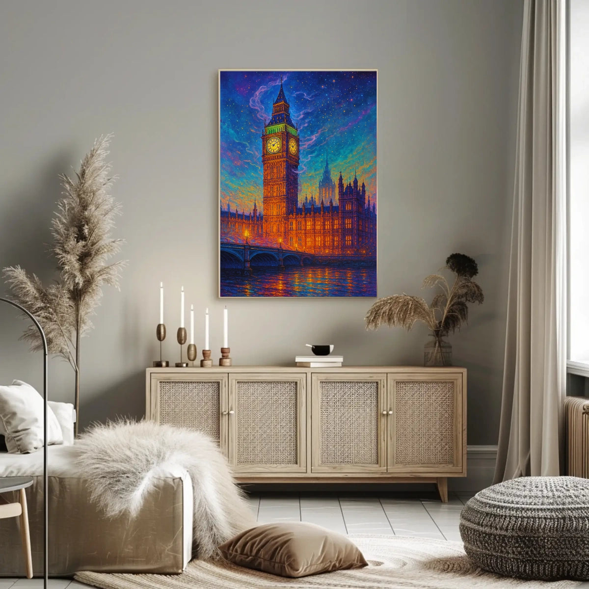 Enchanted Big Ben at Twilight Poster