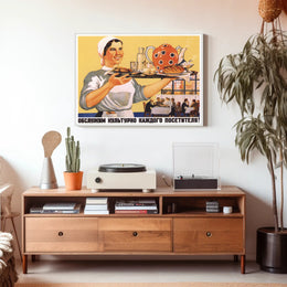 Welcoming Service for Every Visitor Poster