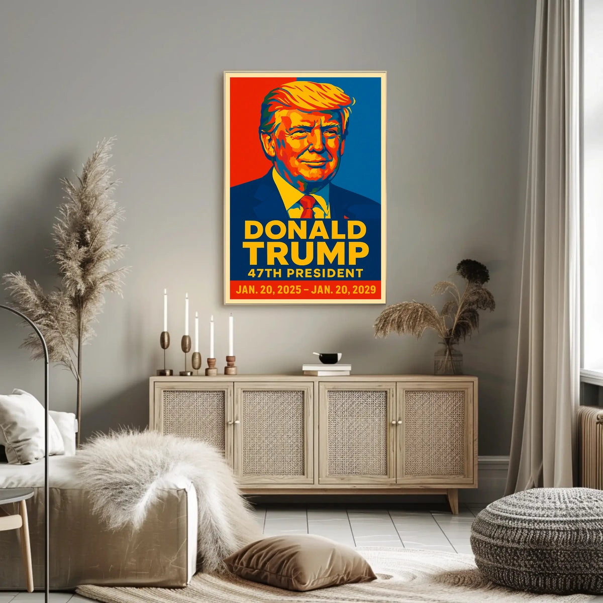 Donald Trump 47th President Poster