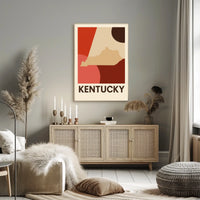 Kentucky A Modern Tribute Poster