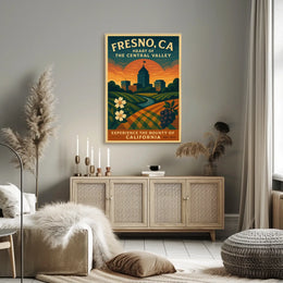 Heart of the Central Valley Poster