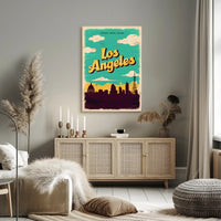 Los Angeles Vintage Poster