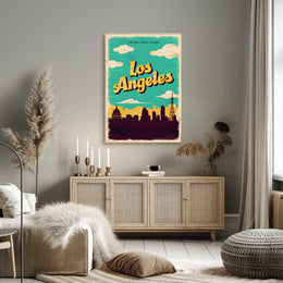 Los Angeles Vintage Poster