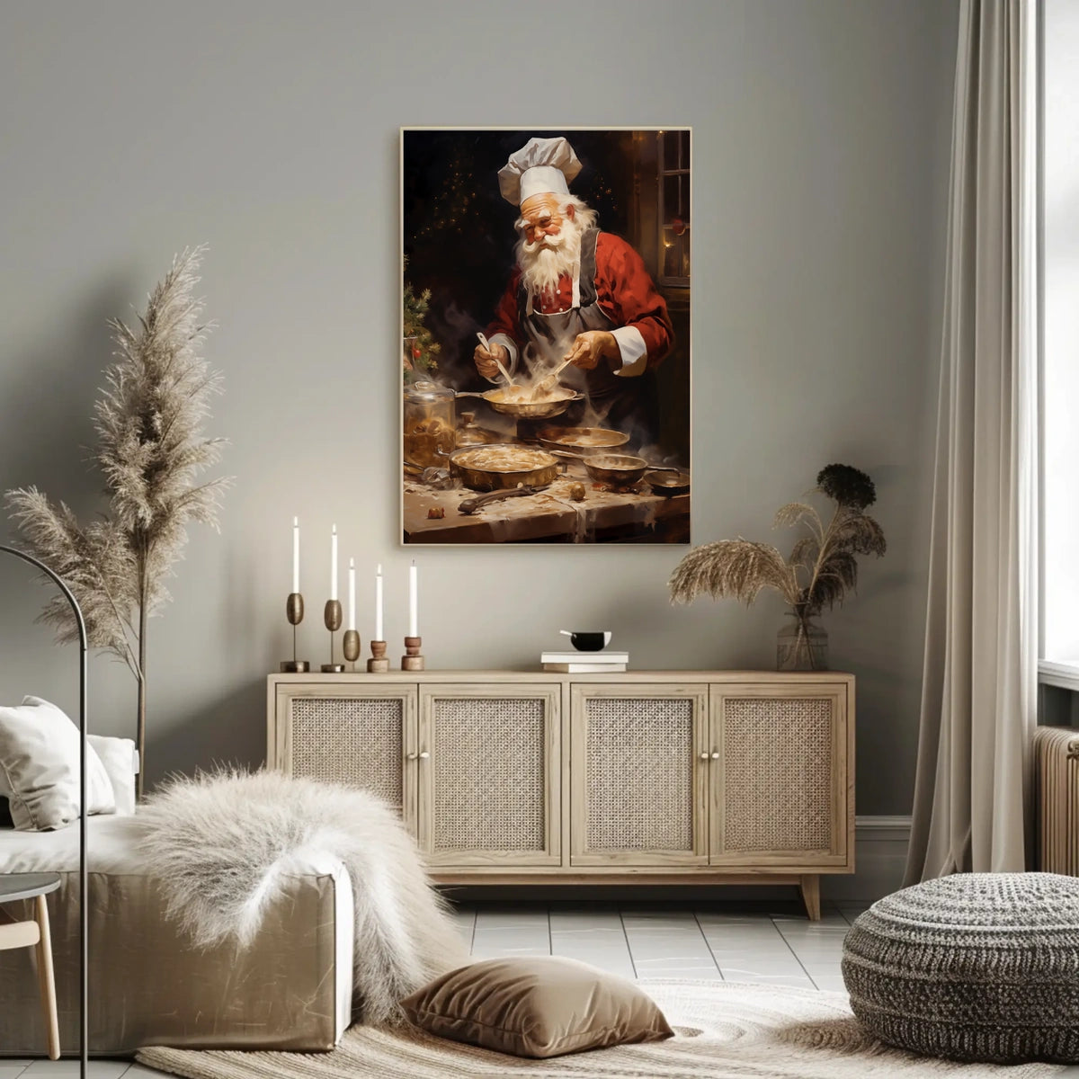 SantaS Culinary Delight Poster