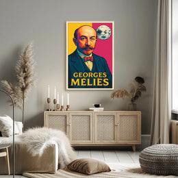 Georges Méliès Cinematic Pioneer Poster