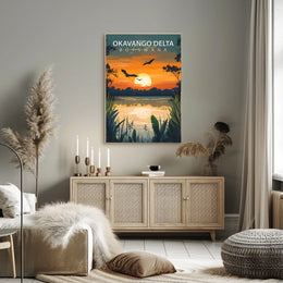 Okavango Delta Botswana Poster