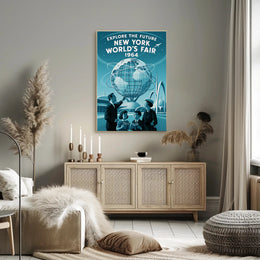 Explore the Future - New York World's Fair 1964 Poster PosterGoat