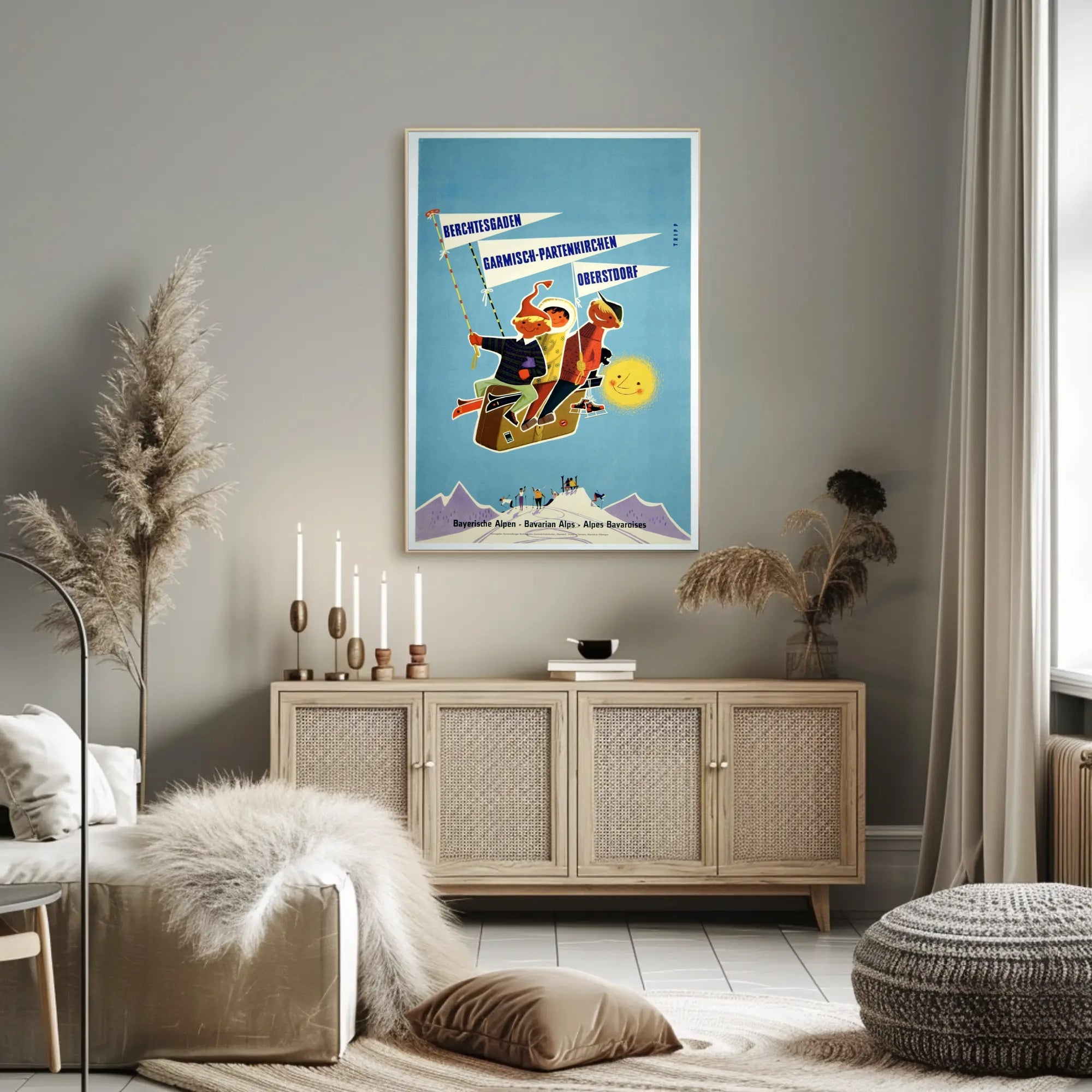 Adventure in the Bavarian Alps Poster
