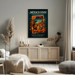 ¡México Vivo! Celebrating Tradition: Cultural or Heritage Poster