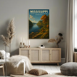 Mississippi National River And Poster