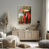 Blackstone Magic Show Vintage Cultural or Heritage Poster