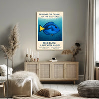 Discover The Charm Of The Blue Tang Poster