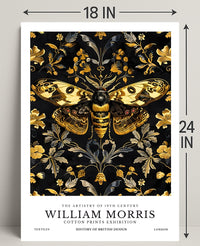 The Artistry of 19th Century Textiles Cultural Poster