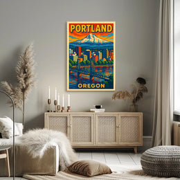 Portland, Oregon Poster