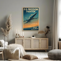 F-5 Freedom Fighter Poster