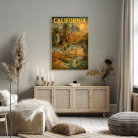 California Dreamscape Poster
