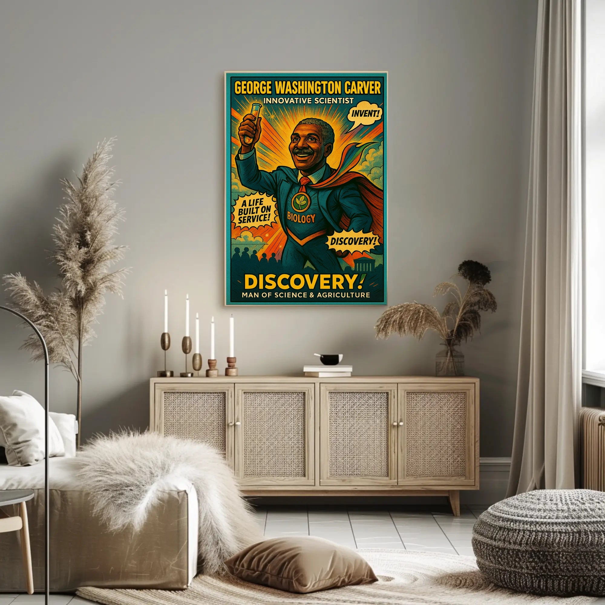 George Washington Carver – Innovative Scientist Poster PosterGoat