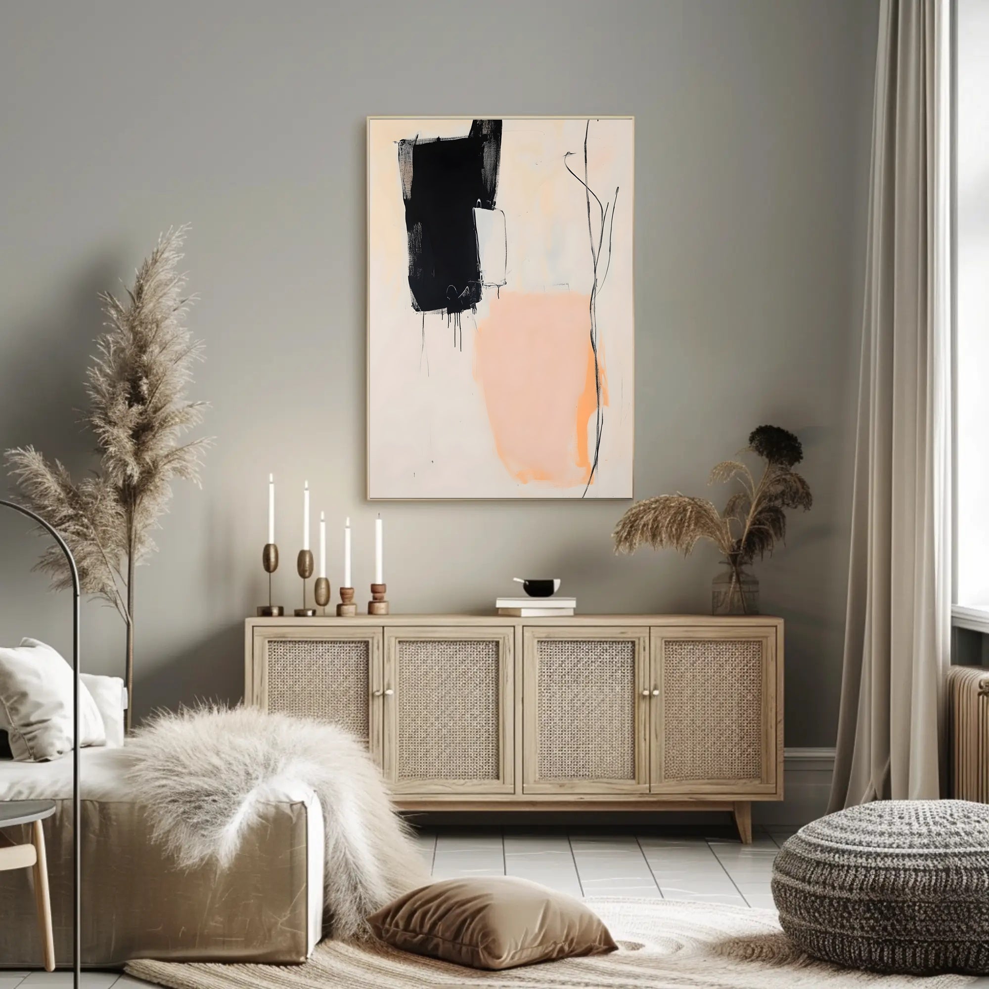 Abstract Expression Art Poster Modern Wall Print