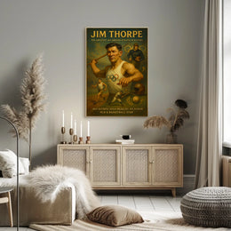 Celebrating Jim Thorpe The Ultimate Athlete Poster