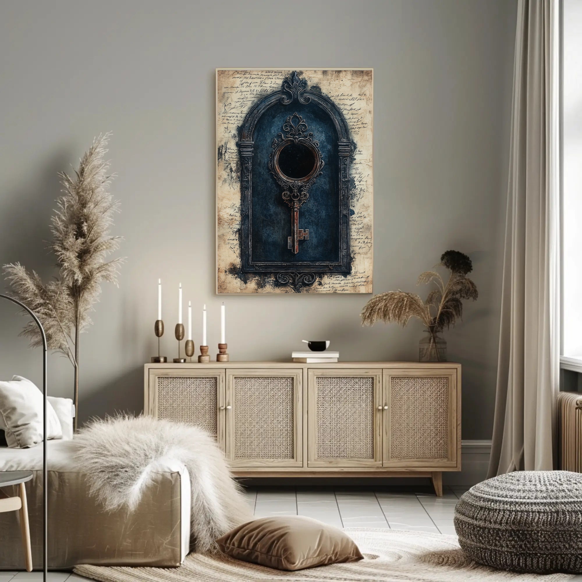 The Ornate Key Poster