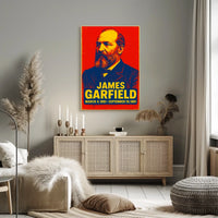 James Garfield Presidential Term Poster