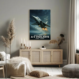 North American A5 Vigilante Poster PosterGoat