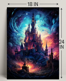 Enchanted Castle In The Cosmos Poster