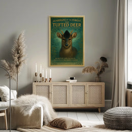 Guardians of the Forest The Tufted Deer Poster