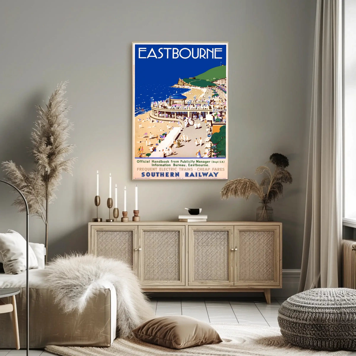 Eastbourne Southern Railway Promotion Poster