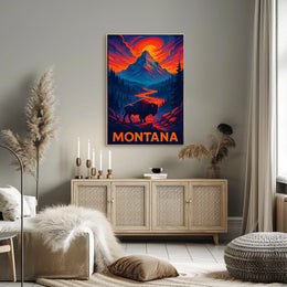 Majestic Montana Poster