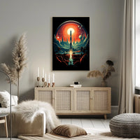Cosmic Tower Poster