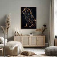 Celestial Lion Poster