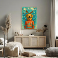 Winter Cityscapes Christmas Poster