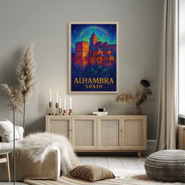 Alhambra, Spain Poster
