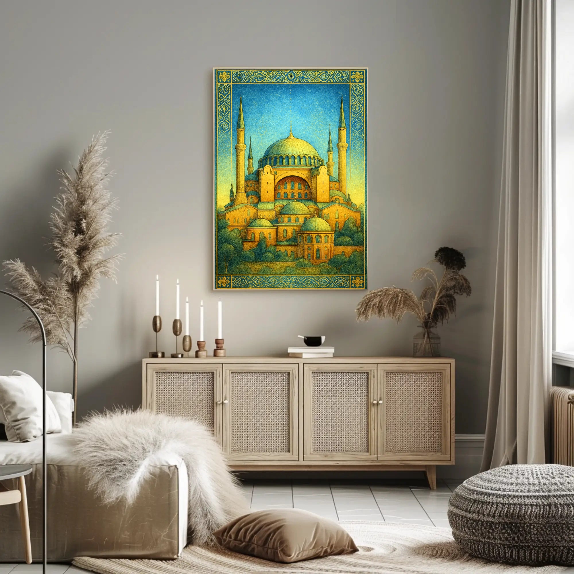 Byzantine Architectural Splendor Poster PosterGoat