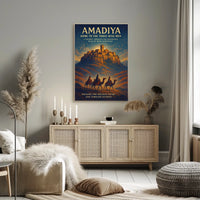 Amadiya Home to the Three Wise Men Poster