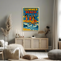 Summer Beach Fun Poster