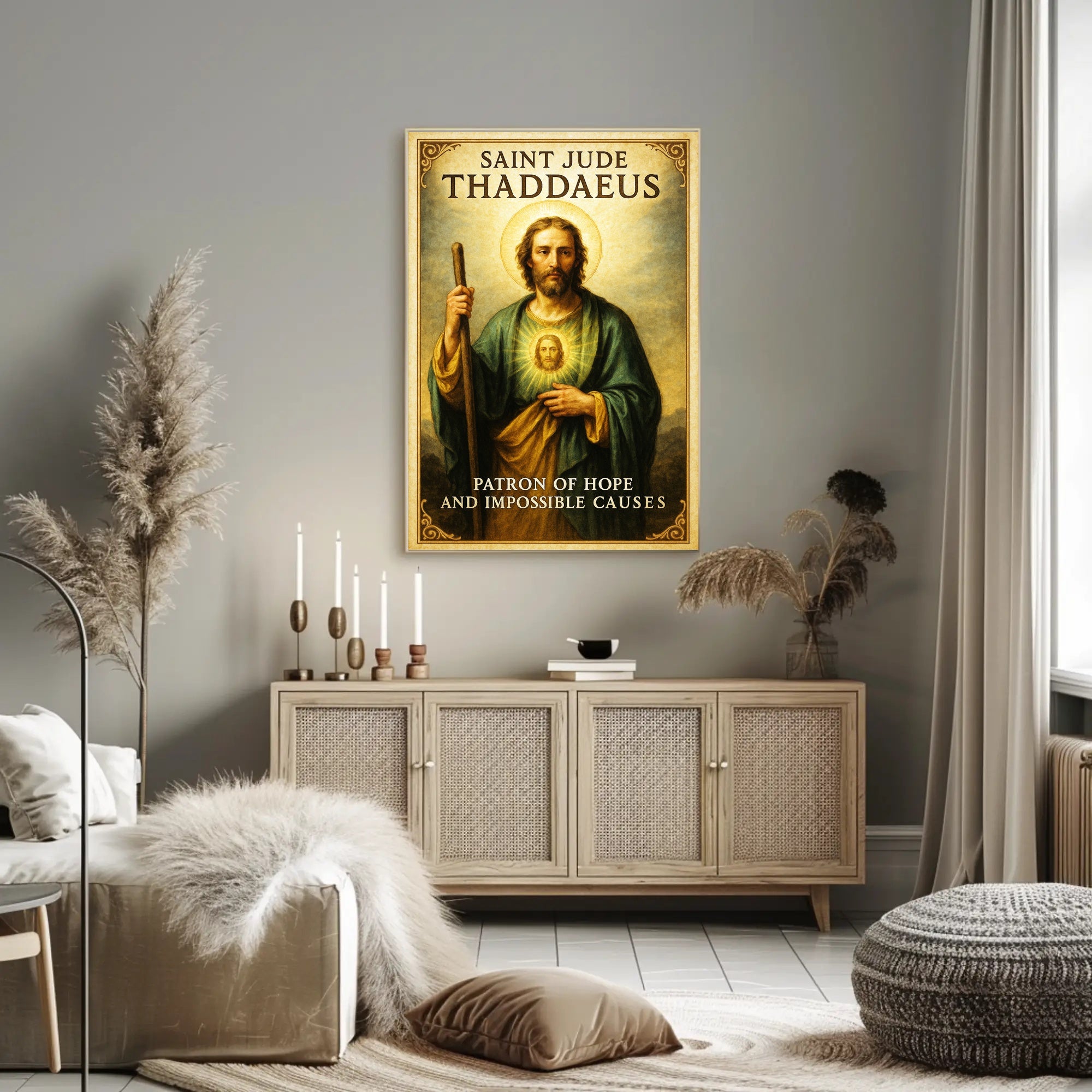 Saint Jude Thaddaeus Patron of Hope Poster PosterGoat