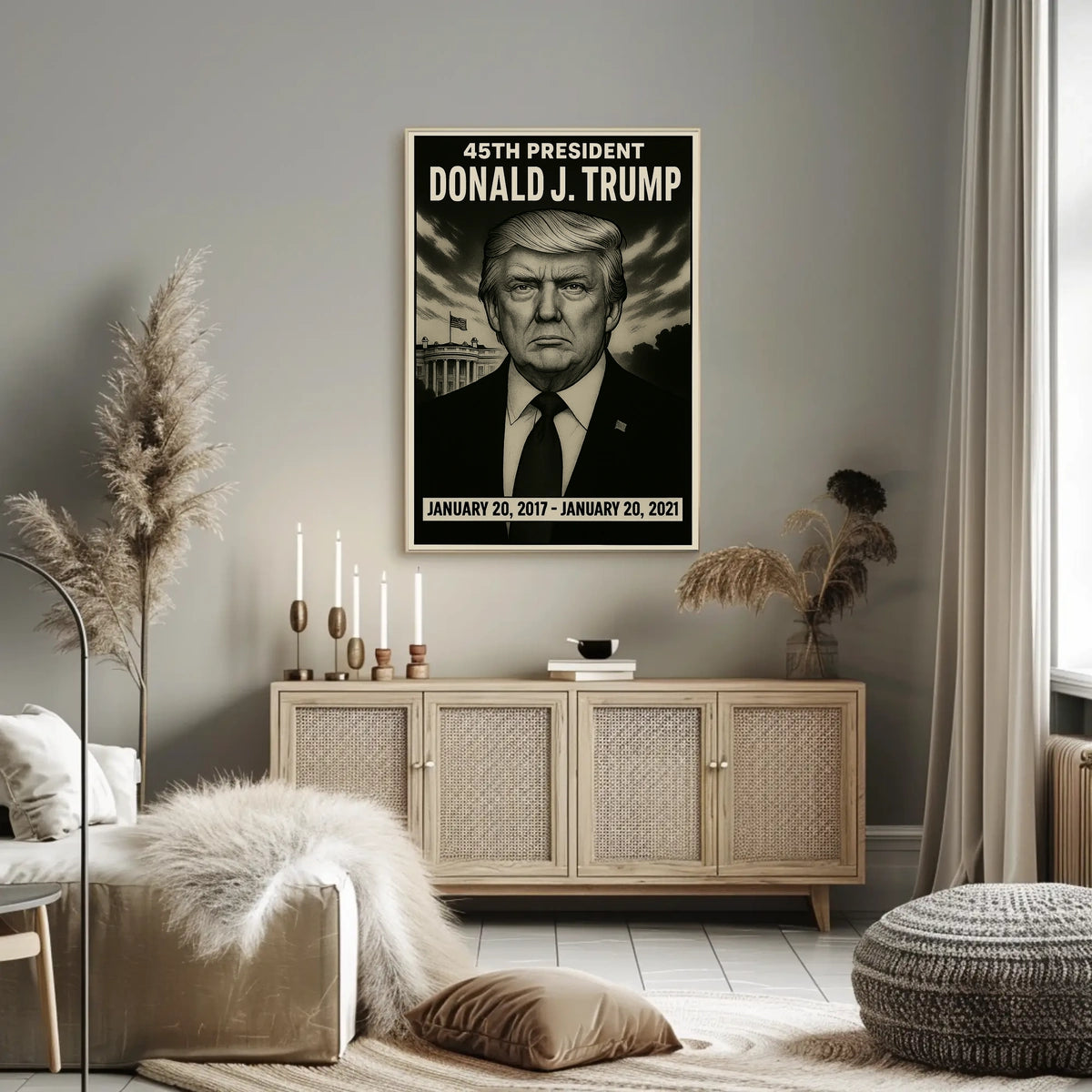 Donald J. Trump 45Th President Poster