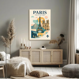 Paris  The City of Light Poster PosterGoat
