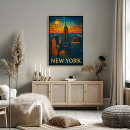 New York Skyline Poster